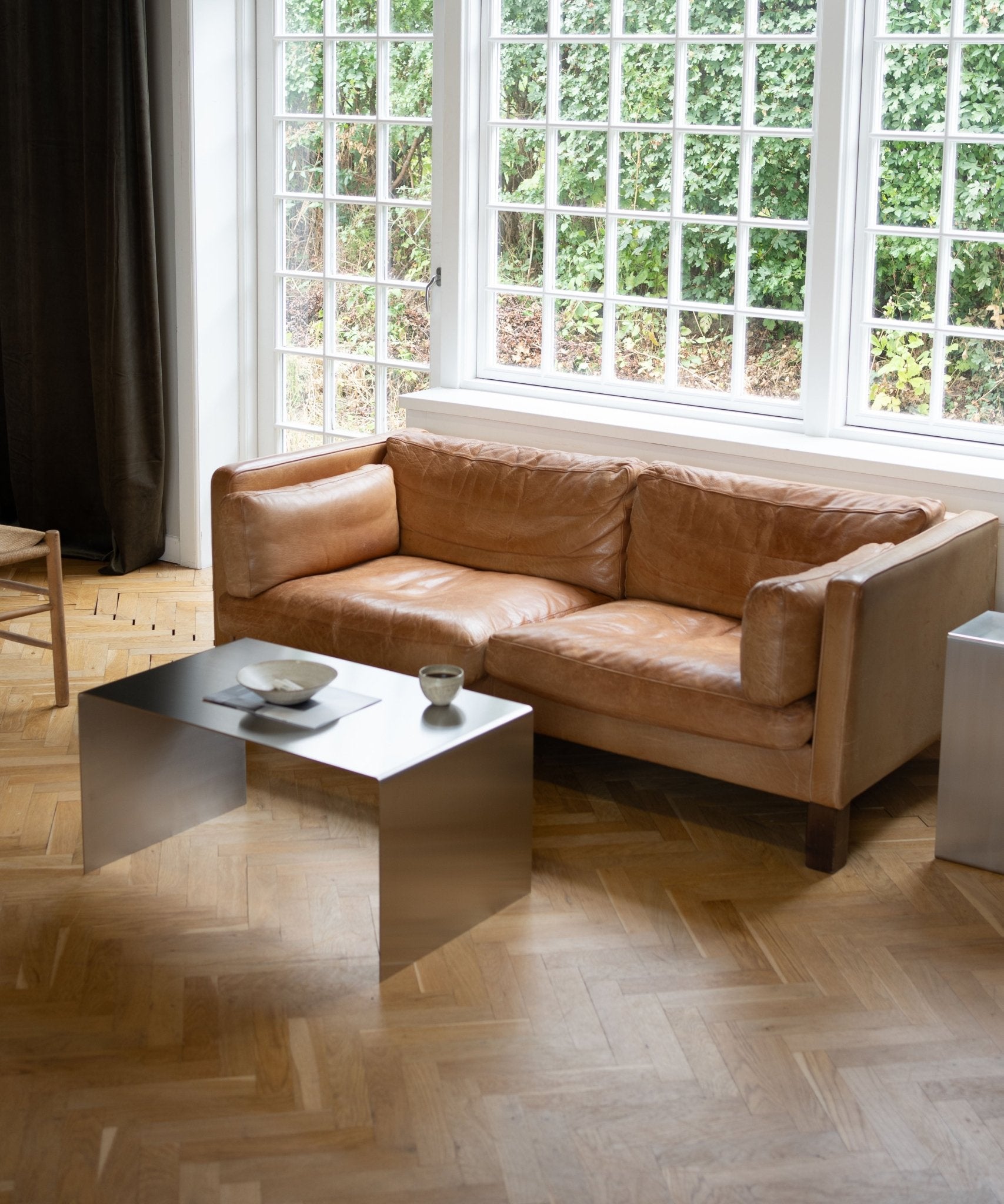 SOFATISCH AUS STAHL COPENHAGEN - Acier Studio